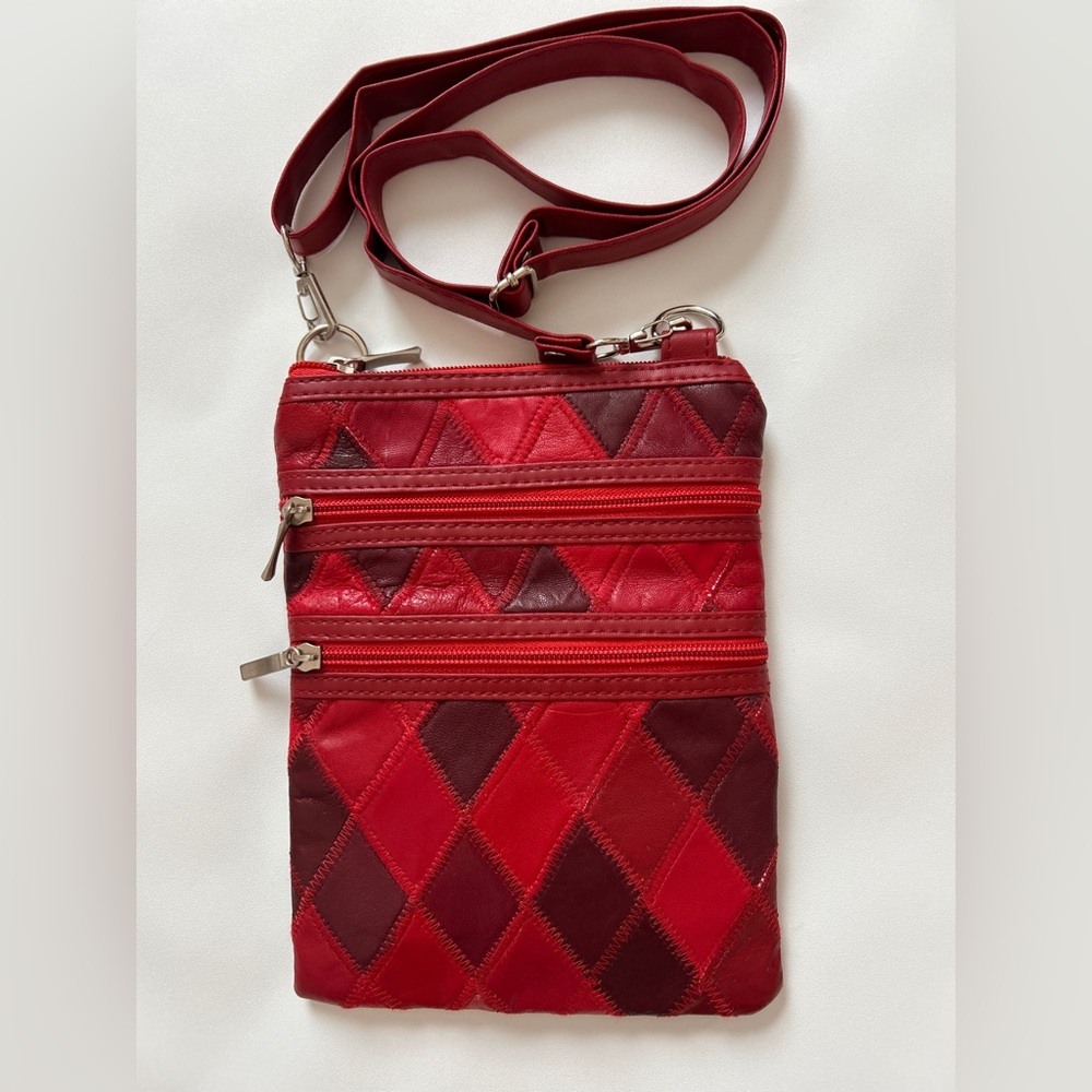 patchwork crossbody bag